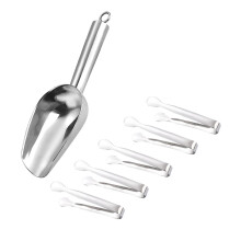 1 Set Multifunctionele Ijs Schep Ijs Clip RVS IJskubben Schep