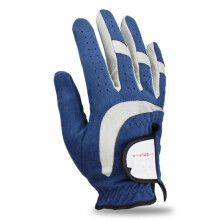 Golf gloves pack men left right hand soft breathable nonslip blue