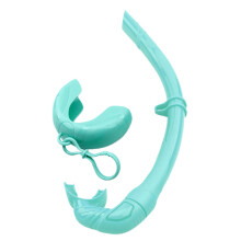 Flexible Rolls Up Snorkels Silicone fold snorkels With Compact Storage case Freediving  Snorkeling Easy To Use