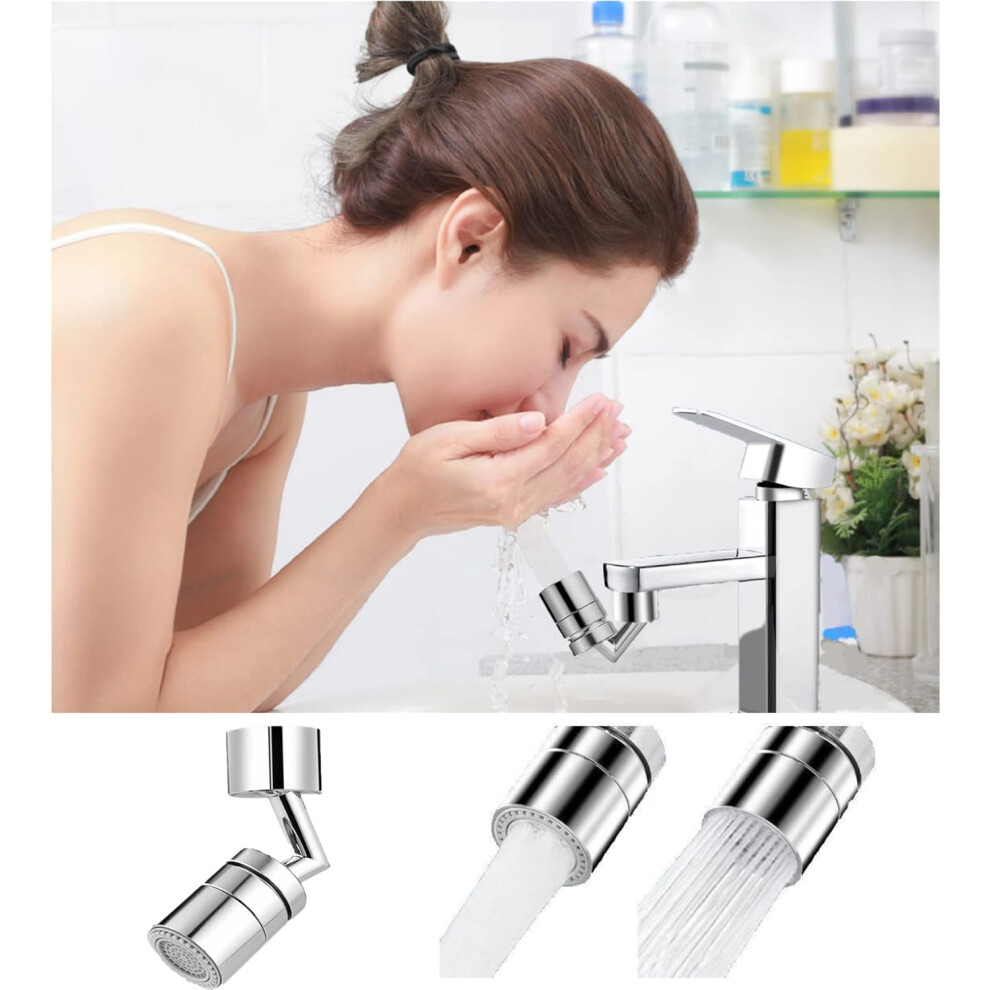Faucet Extender 720 Swivel Universal Swivel Extender Faucet Aerator Faucet Sprayer For Kitchen And Bathroom 7770197366946