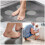1 Set Badezimmer Aufkleber Peva Rutschfeste Patch 11