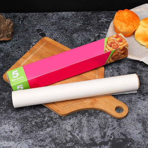 1Rouleau Papier Cuisson Étanche Découpable En Silicone 2