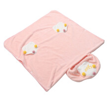 Kids Badjas Roze Met Capuchon 1 Set Zachter En Comfortabel