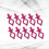 10 Stks Silicone Bobbinclips Draadhulpmiddel Accessoires Roze 7