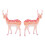 2 Stuks Geborduurde Badge Bossom 9