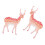 2 Stuks Geborduurde Badge Bossom 6