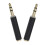 2St 3.5mm Connector Converter Plug Koperen Audios Adapter 6