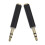 2St 3.5mm Connector Converter Plug Koperen Audios Adapter 5