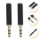 2St 3.5mm Connector Converter Plug Koperen Audios Adapter 4
