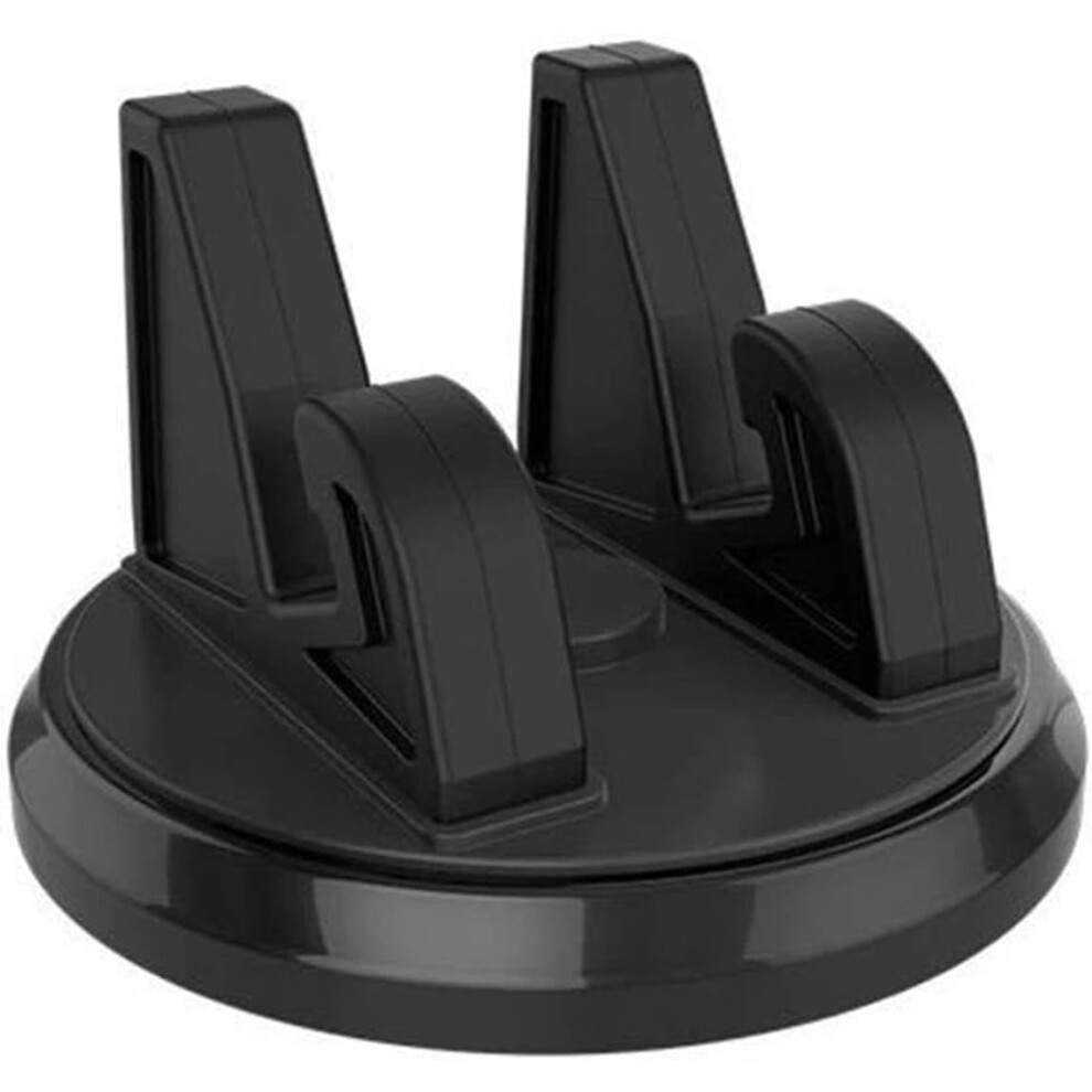 Cell Phone Holder For Car Gps, Stable And 360 Degree Adjustable, Compact And Height Adjustable For Phone - Black 7770197362542