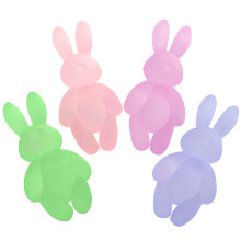 4Stk Mini Hase Figuren Kaninchen Deko Für