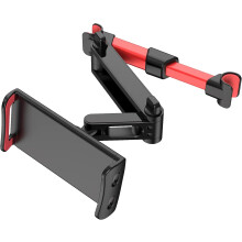 360 Swivel Car Headrest Mount, Adjustable Car Back Seat Mount, Compatible with All 4"-11" Tablets, Cell Phones, iPad Air Mini, Samsung
