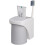 Wall Mounted Toothbrush and Toothpaste Holder with Cup, Removable Multifunction Magnetic Cup, for Bathroom 1