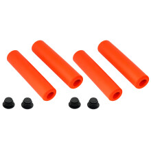 2 Paar Siliconen Antislip Stuurhandvatten Voor Mountainbike ( )