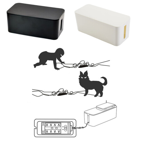 Power Cord Storage Box Kabelmanagement Für Headset