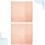 2Pcs Silicone Coasters Pink Grid Design Heat Insulation Home Placemats 7