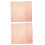 2Pcs Silicone Coasters Pink Grid Design Heat Insulation Home Placemats 3