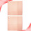2Pcs Silicone Coasters Pink Grid Design Heat Insulation Home Placemats 6