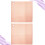 2Pcs Silicone Coasters Pink Grid Design Heat Insulation Home Placemats 11