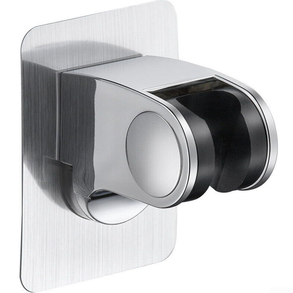 Abs Material Adjustable Shower Head Wall Mount Bracket Universal Adhesive Mount For Standard Shower Heads Bathroom Use 9119770028037