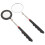 2Pcs Telescoping LED Inspection Mirror for Car Flexible Metal Plastic 1