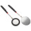 2Pcs Telescoping LED Inspection Mirror for Car Flexible Metal Plastic 5