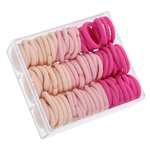Box Dekorative Haargummis Elastisches Nylonhaar Seil Für