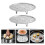 2 Stuks Rvs Stoomplateau Keuken Hittebestendig 3