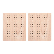 2Stück Tonpuppe DIY Unterlage Trocknungsunterlage Holz