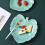 1 Dessertteller Abendessen Party Keramik 7