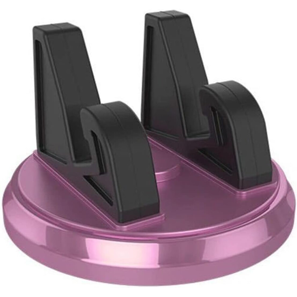 Cell Phone Holder For Car Gps, Stable And 360 Degree Adjustable, Compact, Height Adjustable Phone Holder - Rose Gold 7770197362566