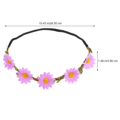 5 Margeriten Stirnband Kleidungsaccessoire 2