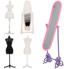 1 Set Puppen Mannequin Mit Bodenspiegel