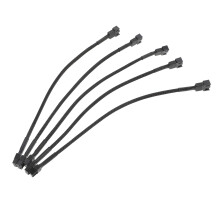 5 Pwm Fan Verlengkabel 4-Pin Mannelijk Vrouwelijk