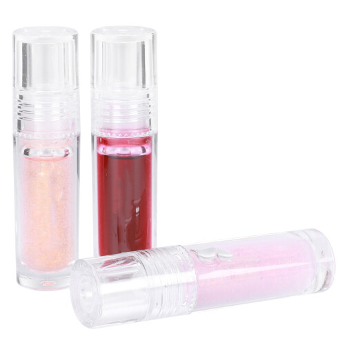 3Stk Lipgloss Feuchtigkeitsspendender Lipgloss
