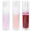 3Stk Lipgloss Feuchtigkeitsspendender Lipgloss 9