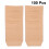 100Stk Kraftpapier Speisen Tabletts Bootform 2