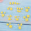 10pcs Flower Pattern Clay Cutter 3D Pottery Earrings Mold 6