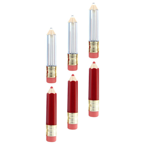 6 Piezas Envases Para Lápiz, Vacíos 5 Ml