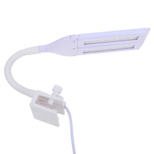 1St Wasserpflanzenlampe Aquarium LED Leuchte 4 Reihen Weiß US Stecker
