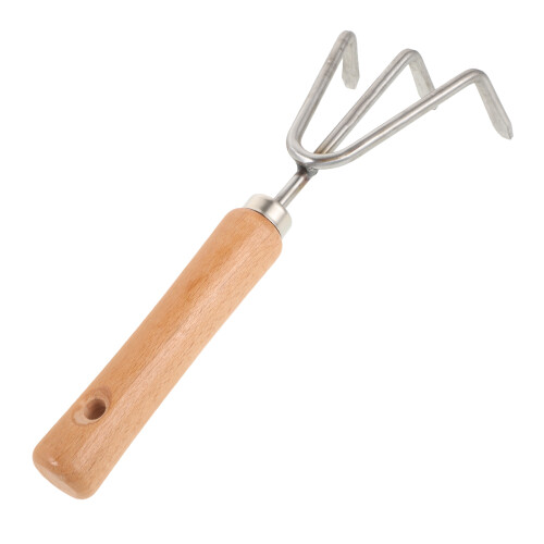 Rascador Multifuncional Para Macetas Y Con Mango De Madera 2