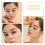 6 Bögen Lidschatten Aufkleber, Klebende Make-up Decals 9
