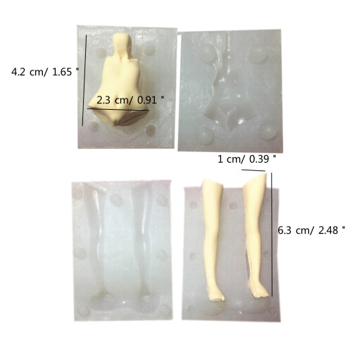 3D Menselijk Lichaam Decoreren Schimmel, 3D Mensen Vormige 2