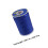 Cheongsam Mit Baumwollkern Seitlichem Band Saphirblau 2