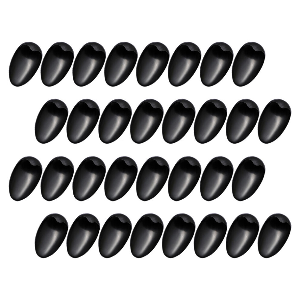 Aboofan 40Pcs Reusable Hair Dye Ear Caps For Coloring Heat Protection