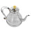 1Pc Household Water Kettle Practical Teapot Boiling Kettle Silver 7