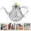 1Pc Household Water Kettle Practical Teapot Boiling Kettle Silver 4