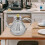 1Pc Household Water Kettle Practical Teapot Boiling Kettle Silver 10