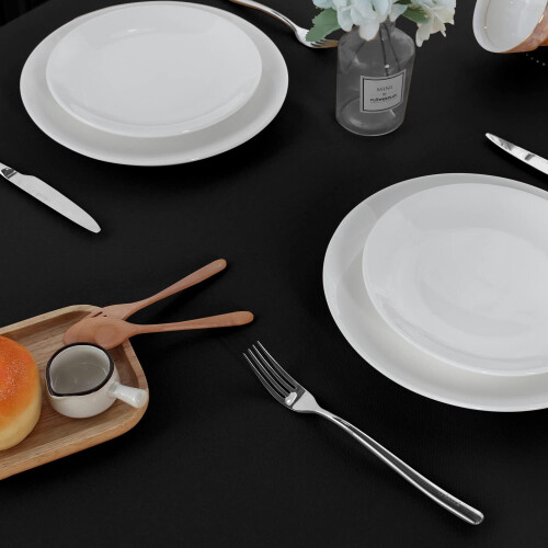 Toalha de mesa retangular, resistente ao calor e lavável, para mesas de 152 x 213 cm (60 x 84 polegadas), bege, impermeável e fácil de limpar, 1