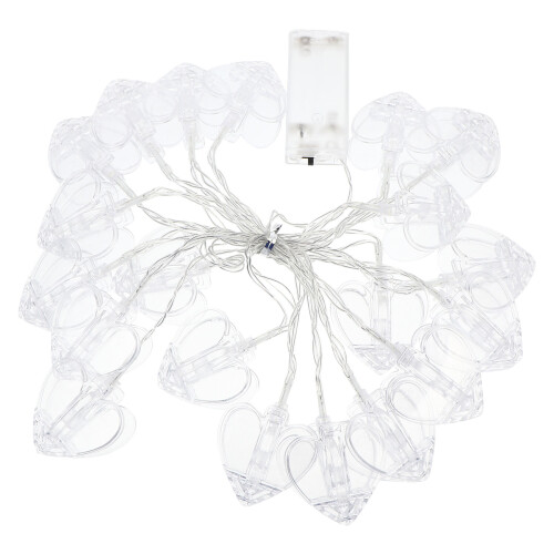 Pendant Lamp Love Heart Photo Folder LED Clip String Lights